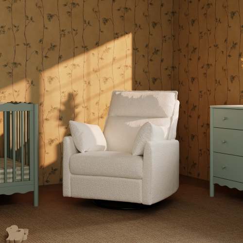 Nori Extra Wide Electronic Recliner and Swivel Glider with USB port