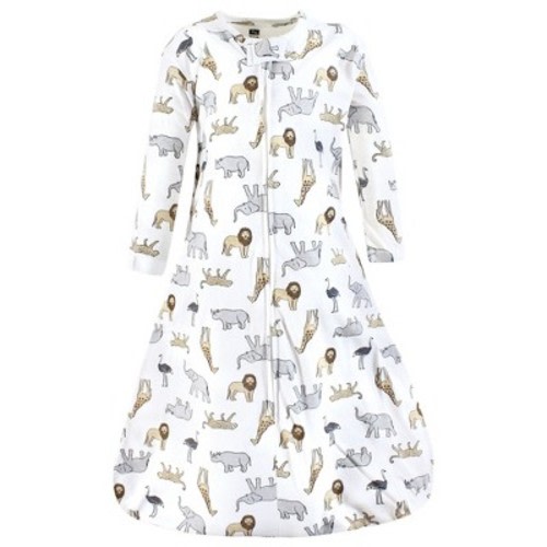 Hudson Baby Long Sleeve Cotton Jersey Sleeping Bag, Sack, Blanket, Modern Safari, 18-24 Months