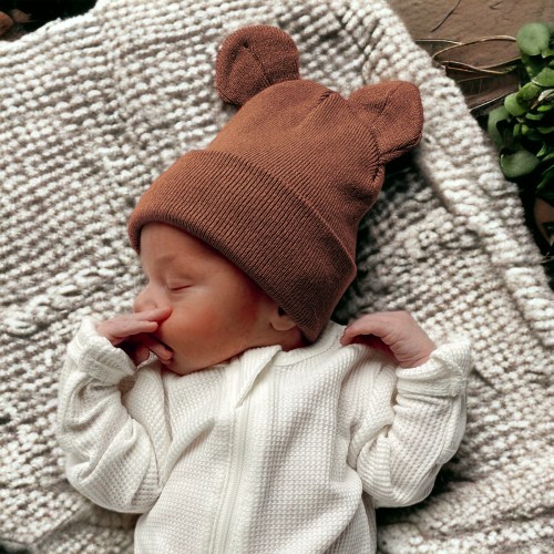 Baby's First Hat®, Sandalwood Bear – SpearmintLOVE