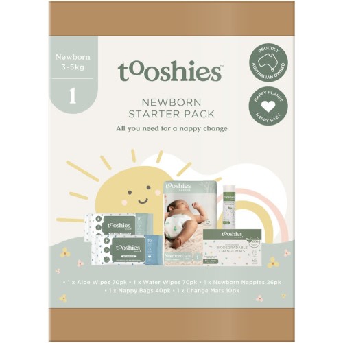 Tooshies Newborn Gift Pack 5 Pack