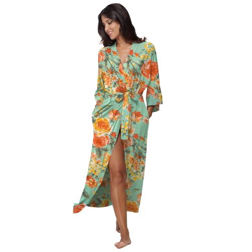 Women's Soft Robes Long Bath Robes Full Length Kimonos Sleepwear Dressing Gown,Solid Color