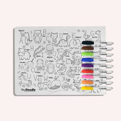 Hey Doodle - Reusable Colour In Placemat – The Memo