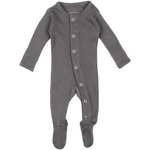 L'ovedbaby baby-girls Organic Baby Snap Footie