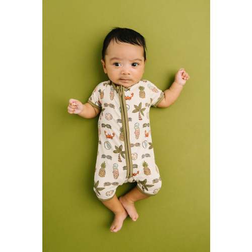 Beach Day Bamboo Short Romper