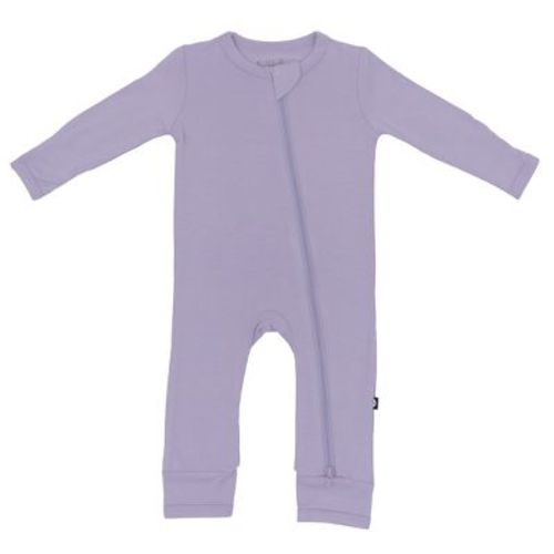 Kyte Baby Zippered Romper in Taro Taro 0-3 Months