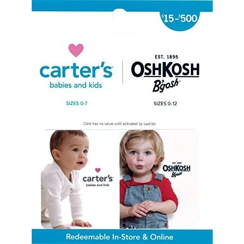 Carter's/OshKosh B’gosh Gift Card