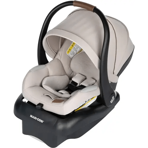 Maxi-Cosi Mico Luxe Infant Car Seat with Base, Rear Facing Car Seat for Babies, Baby Carseat 4-30 lbs, Baby Car Seats, Infant Car Seats, New Hope Tan