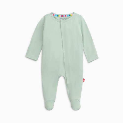 Magnetic Me Modal Magnetic Footie - Sea Foam, Newborn