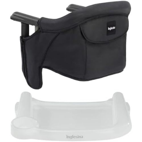 Inglesina Fast Table Chair (Black) + Fast Dining Tray
