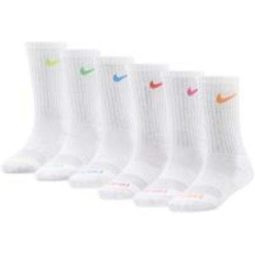 Nike Little Kids' Performance Basic Crew Socks - 6 Pack | Dick's Sporting Goods