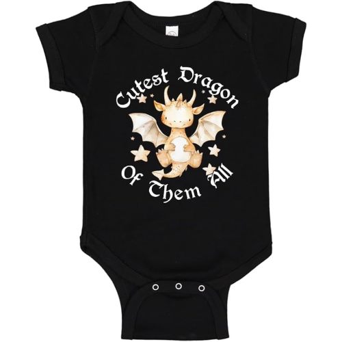 Cutest Dragon Baby One Piece Or Toddler T-Shirt Cute Little Dragon Baby Clothes