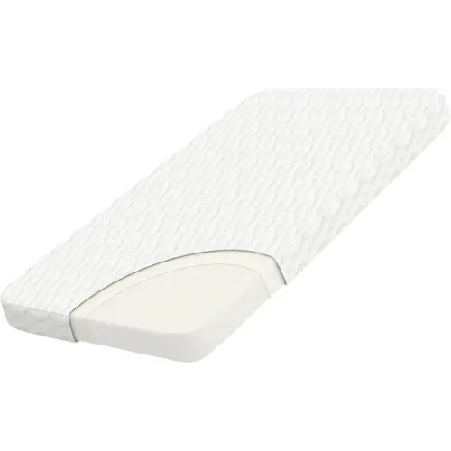 WELLZEE Rectangle Bassinet Mattress 35"x20", fit for AirClub, AMKE 3in1, Besrey, Dream On Me Skylar, Evolur and Most Rectangle Bedside Sleeper, 100% Breathable Cover, Waterproof Lining