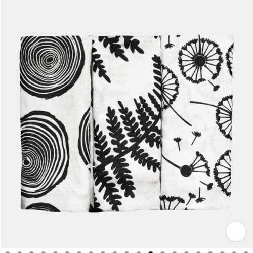 Etta Loves Sensory Muslins (3-Pack) | Modern Nursery™