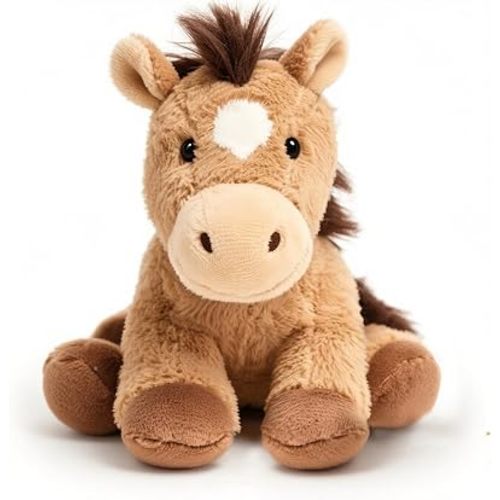 Brown Horse Stuffed Animal – Cute Plush Toy for Adults – Birthday Surprise & Room Decor – A Cuddly Companion for Everyday Hugs and Bedtime