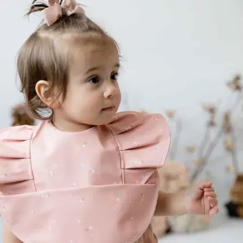 Snuggle Hunny Daisy Frill Snuggle Bib | Baby Bunting AU