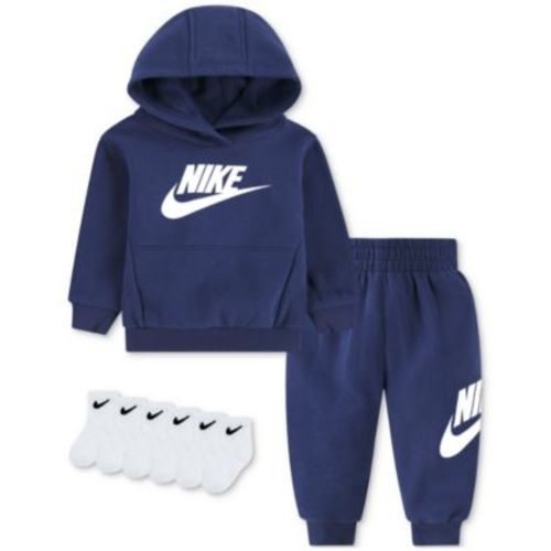 Baby Club Fleece Hoodie, Sweatpants & Socks