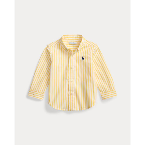 Striped Cotton Poplin Shirt