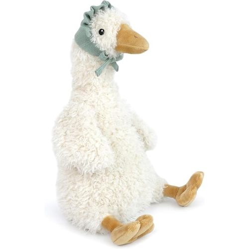 MON AMI Greta Goose Stuffed Animal | 15-Inch Soft & Cuddly Plush Toy | Elegant Farmyard Goose for All Ages | Premium Nursery Décor & Heartwarming Gift