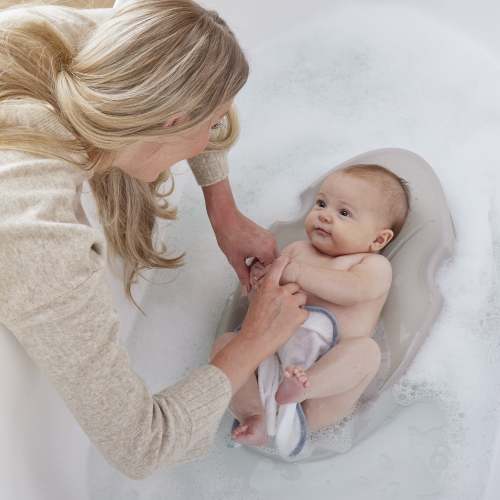 Shnuggle Newborn Bath Support – Non-Slip Ergonomic Infant Tub Seat – Shnuggle USA