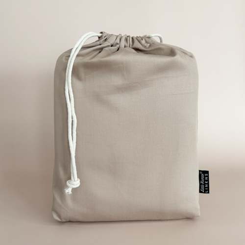 Cot Waterproof Sheet - Mocha