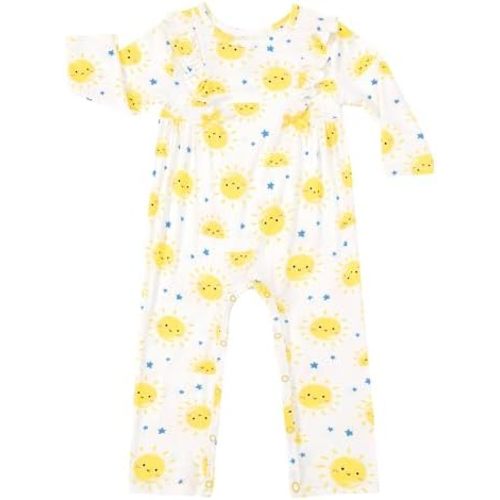 Baby Girl Romper Viscose from Bamboo Infant Long Sleeve Jumpsuit for Toddler Girls Newborn Outfits 0Months-2T