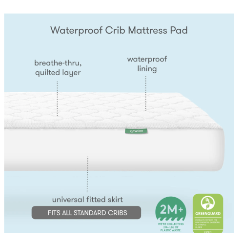 Waterproof Crib Mattress Pad - Crib