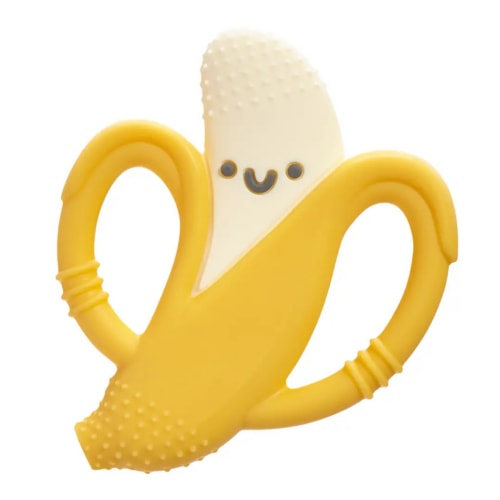 Itzy Ritzy | Chew Crew Silicon Teether | Banana