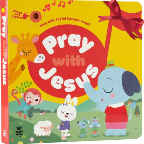 Pray with Jesus – Six Exclusive Prayer Songs, Bible Songs Book for Toddlers, Prayer Book for Toddlers 1-3, Religious Gift Idea for Boys and Girls