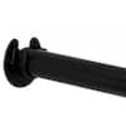 Everbilt 96 in. W Matte Black Steel Hanging Closet Rod EH-WSTHDUS-524V