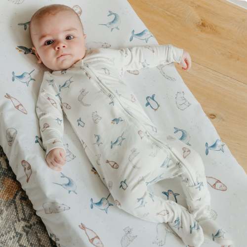 Zip-Up Footie Pajama - Arctic Wonder