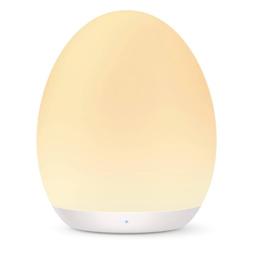JolyWell Night Light for Kids, Baby Night Light with 7 Colors Changing Mode & Stepless Dimming, Nursery Night Light BPA Free,Rechargeable Egg Night Light for Breastfeeding 1h Timer & Touch Control