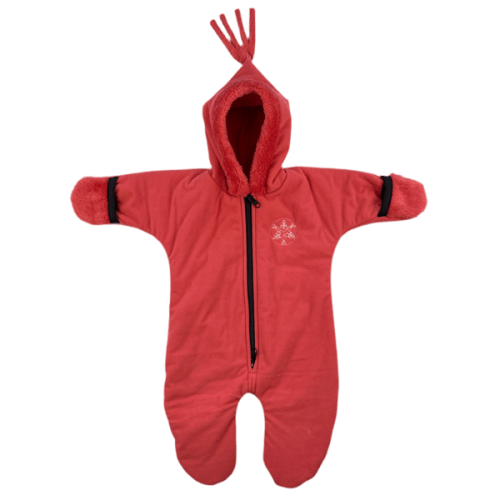 Nomar Fleece Baby Bunting - Coral – Salmon Sisters