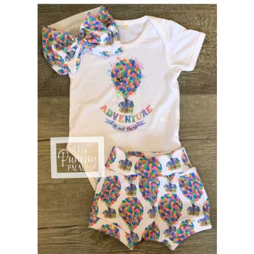 Baby Full Outfit Set / Toddler Full Outfit Set / Trendy Baby Clothes /  Disney UP Clothing Set