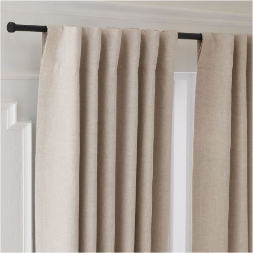 European Flax Linen Blackout Curtain