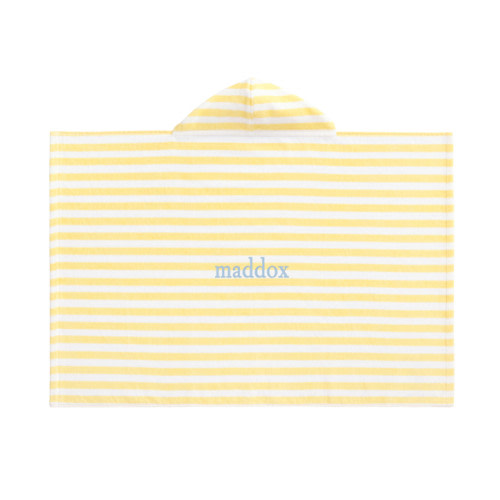 Mini Stripe Baby Beach Hooded Towel UPF 50+