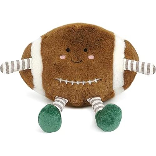 MON AMI Freddie Football 8-Inch Sports Plush Toy for Boys & Girls | Soft Football Stuffed Toy | Playroom Sports Décor | Birthday Gift for All Ages