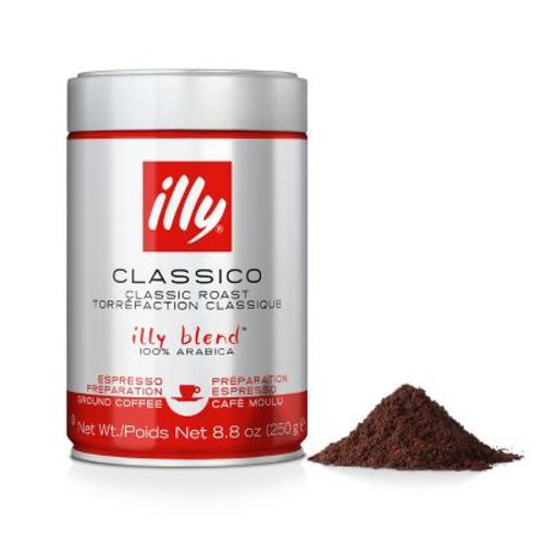 Illy Classico Medium Roast Espresso Ground Coffee - 8.8oz