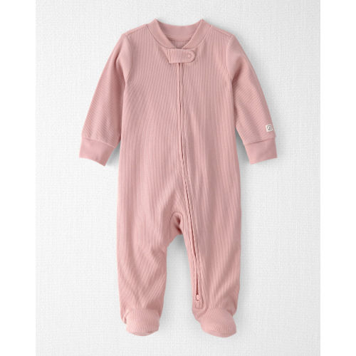 Baby Girl Organic Cotton Sleep & Play Pajama
