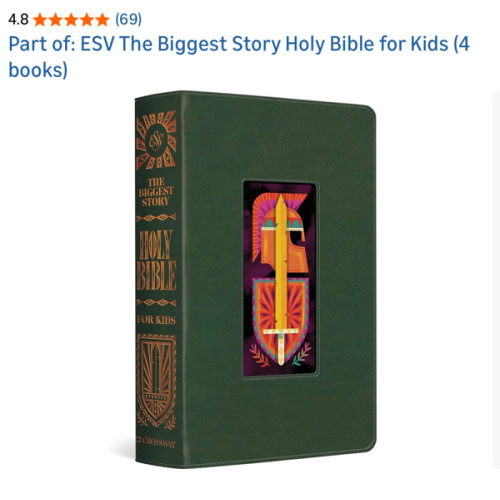 ESV The Biggest Story Holy Bible for Kids (TruTone, Dark Green, Armor Design)