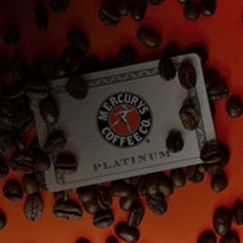 PLATINUM GIFT CARD – Mercurys Coffee Co.