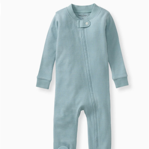 Honeysoft™ Mommy & Me Matching Thermal Lyocell Sleeper - Mountain Blue