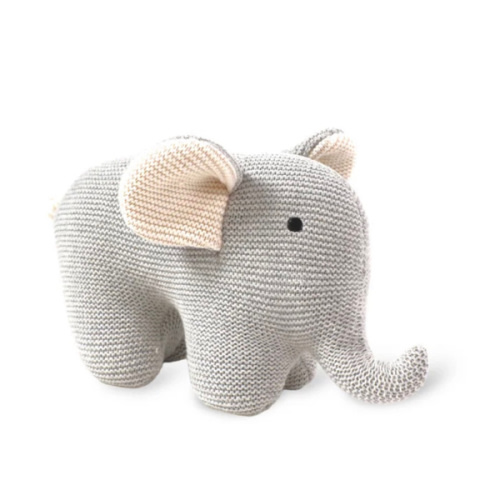 Cotton Elephant Knit Stuffed Animal Toy