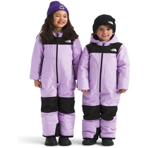 THE NORTH FACE Kids' Freedom Snow Suit | Waterproof & Insulated Ski Suit, Ankle Gaiters, Zip Pockets, Pass Pocket on Sleeve