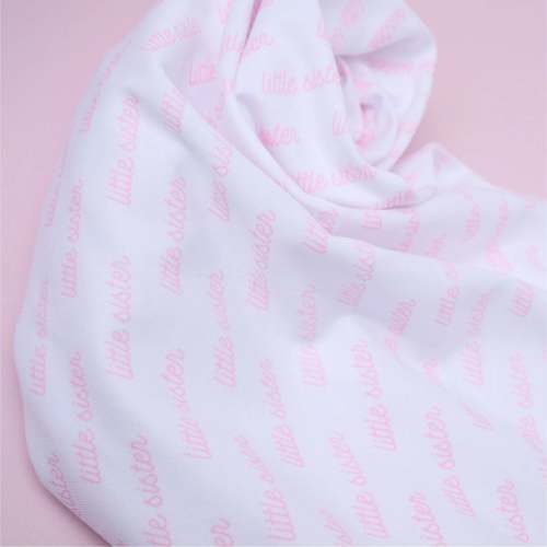 Little Sister Print Swaddle by Magnolia Baby