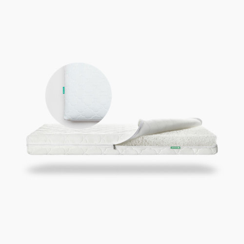 Newton Baby Breathable 2-Stage Crib Mattress & Mattress Pad Bundle