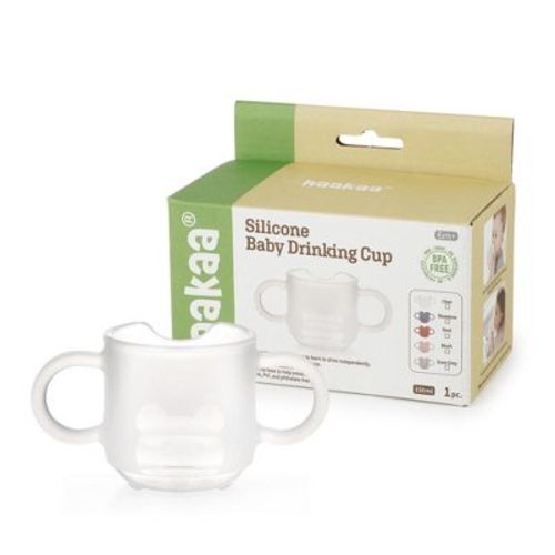 Haakaa Silicone Baby Drinking Cup 1 pk Clear