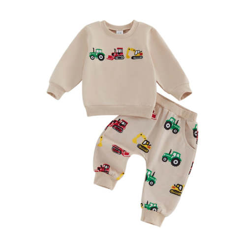 CONSTRUCTION Joggers Outfit - Hazel & Bo