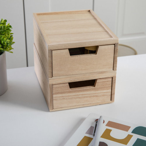 Martha Stewart Thomas Martha Stewart Wooden Storage Boxes With Pullout Drawers & Reviews | Wayfair