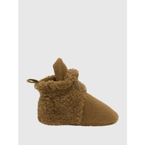 Robeez Baby Sherpa Snap Booties