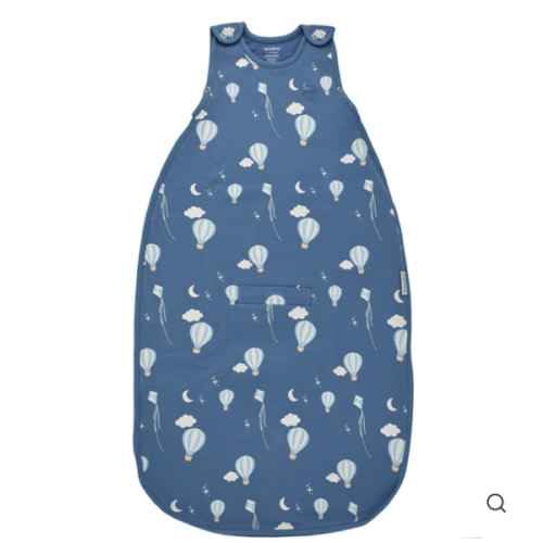 4 Season® Ultimate Baby Sleep Bag, Merino Wool & Organic Cotton, Hot Air Balloon